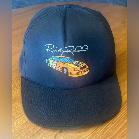 Vintage 90’s Ricky Rudd NASCAR Racing Embroidered Black SnapBack Hat OSFA EUC - Picture 2 of 7